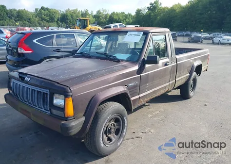 1991 Jeep Comanche Pioneer from USA, damaged, VIN 1J7FJ36S3ML537173